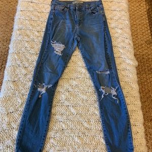 Ripped Blue Jean from Top Shop